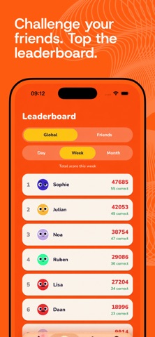 Trivia Ten iPhone screenshot