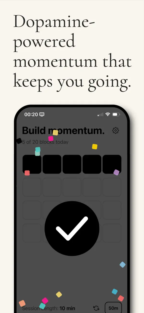 #2. Block Method: Focus Timer (iOS) 作者: Sprout Media Limited
