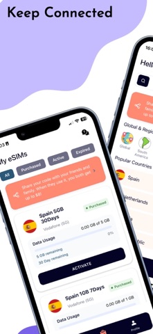 TakeASim - Travel With eSim screenshot