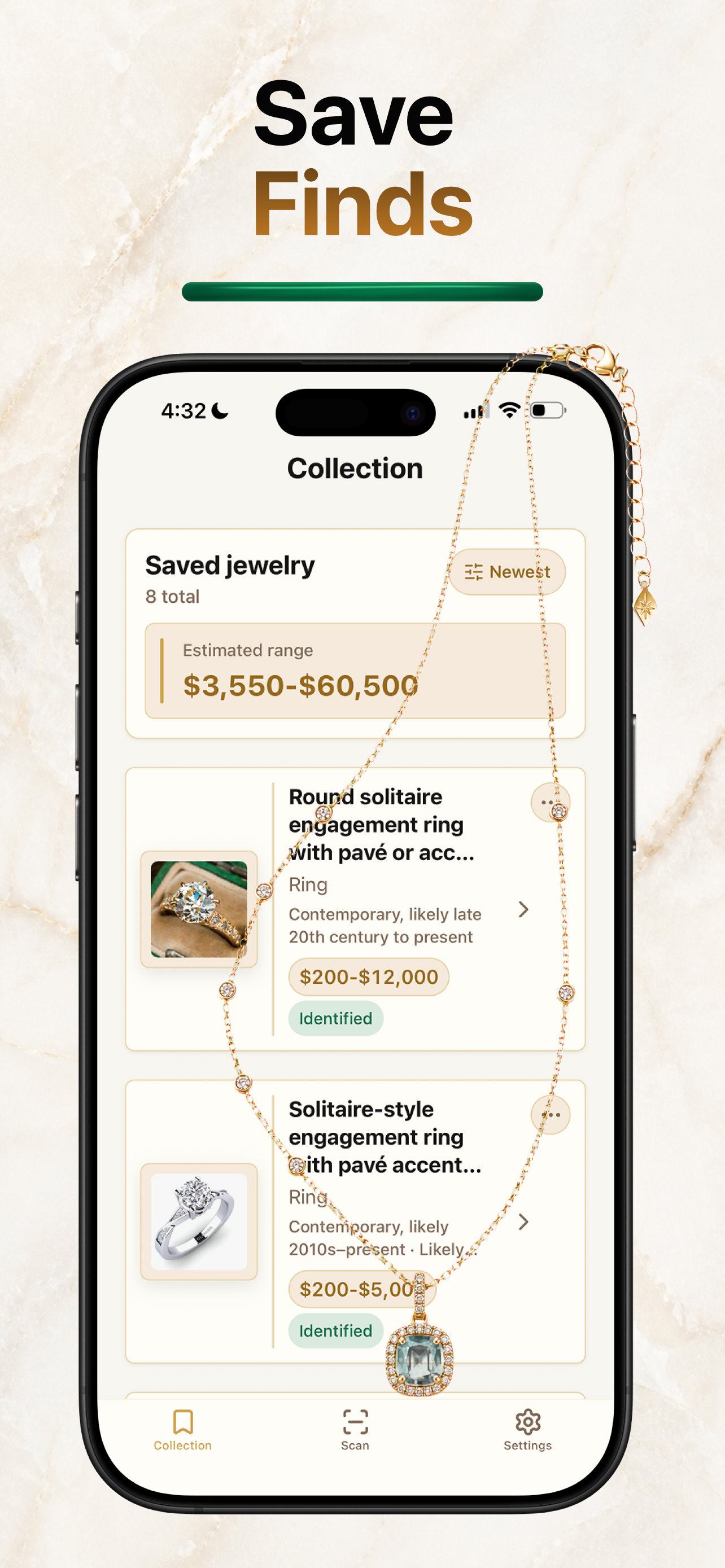 Jewelry Identifier: Valora screenshot 5