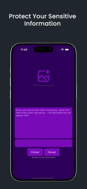 IMAFE – Hide Secrets in Images screenshot 2