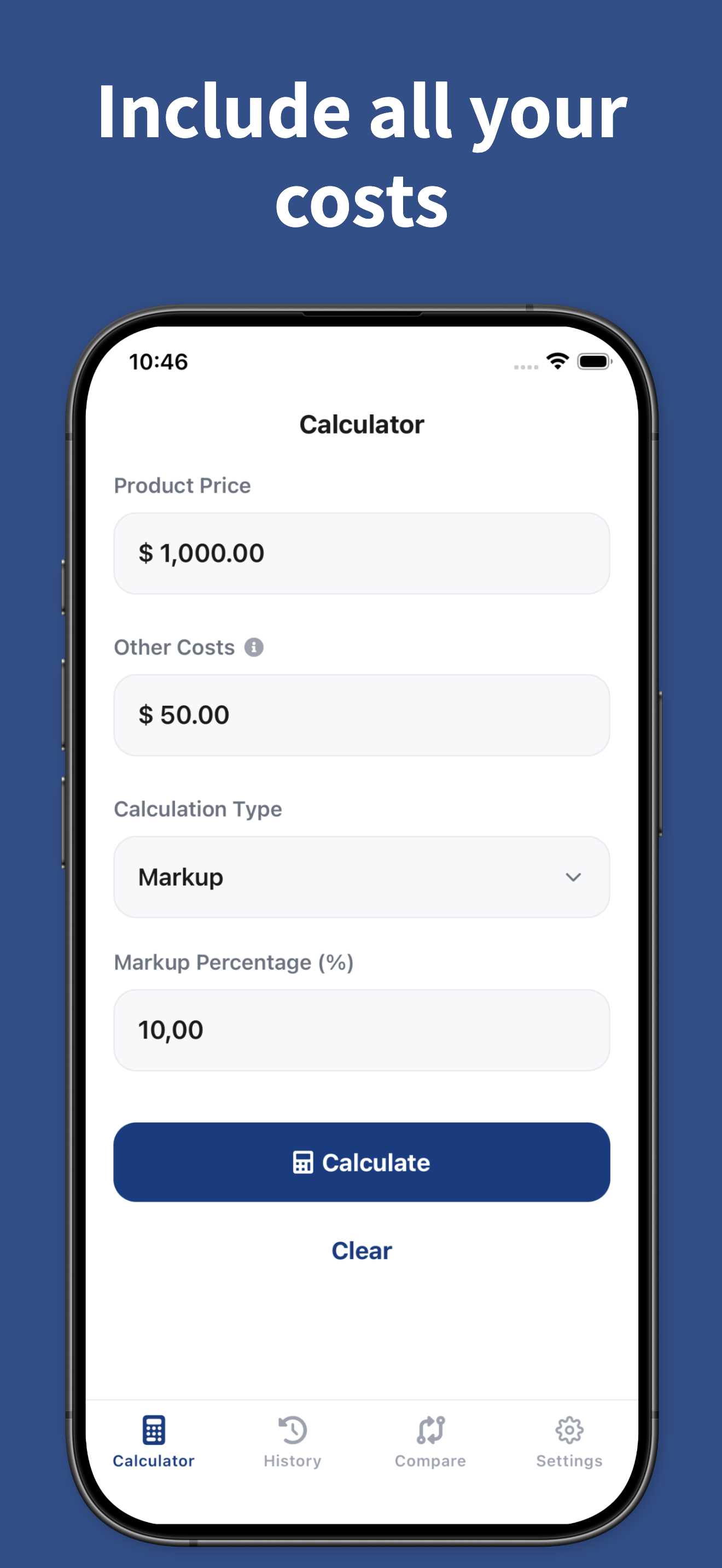 Profit Margin Calculator Pro screenshot 7