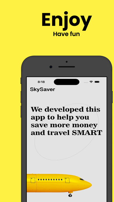 SkySaver: Smart Flight Deals Screenshot