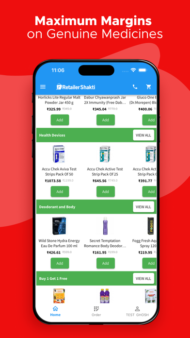 RetailerShakti - Wholesale App Screenshot
