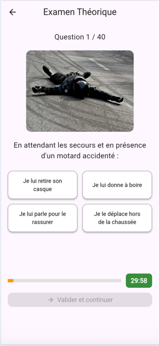 Code de la route : quiz & test Screenshot 3 of 7