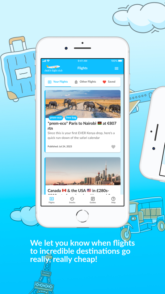 #1. Jack's Flight Club (iOS) By: JFC Travel Group Co