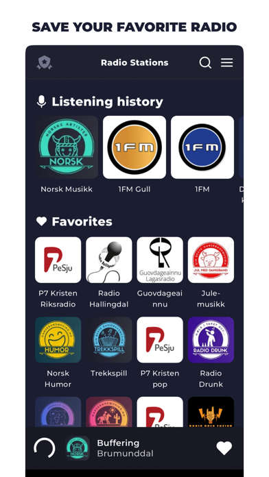 Screenshot 3 of Radio Norway - DAB Radio App