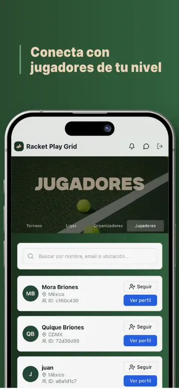 Racket PlayGrid screenshot 2 of 5