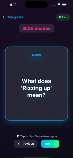 Whatchumean – The Slang Game screenshot 1