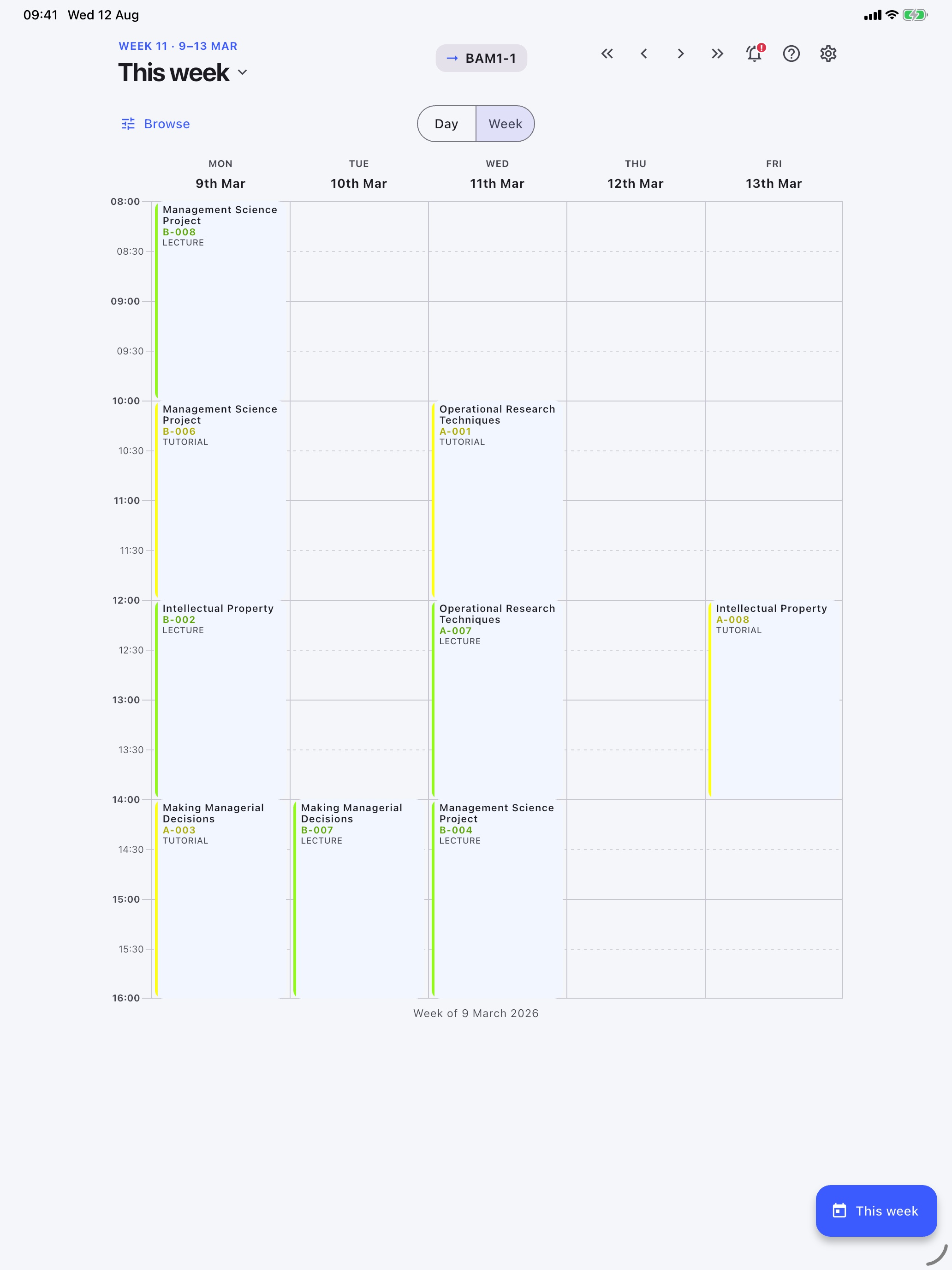 Wise Timetable Companion screenshot 12
