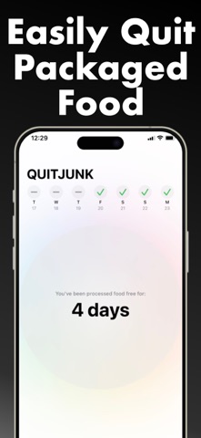QuitJunk AI: Food Scanner screenshot