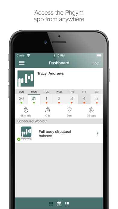 Phgym Screenshot