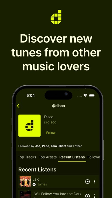 Disco - Discover new music Screenshot