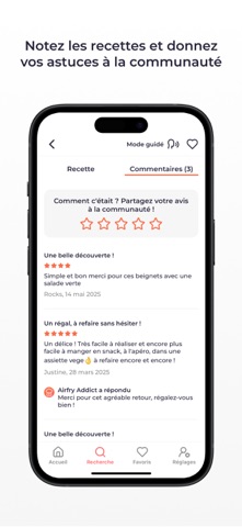 AirfryAddict: Recette Airfryer iPhone screenshot 8