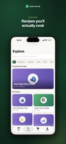 Healthyfie - Meal Planner screenshot