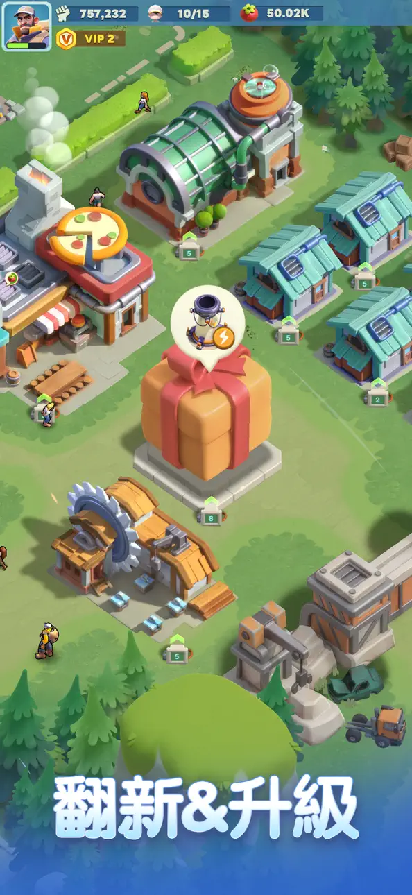 Tiles Survive! iOS Mod IPA screenshot 2 - iOS game interface