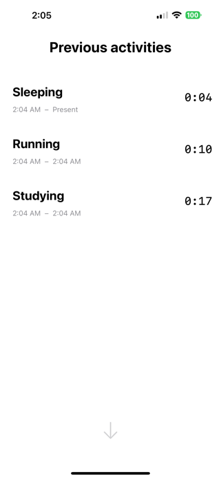 TinyTimr – Simple Timekeeping Screenshot 2 of 3