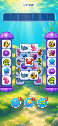 Tile Aqua: Find & Tap 3 iPhone screenshot