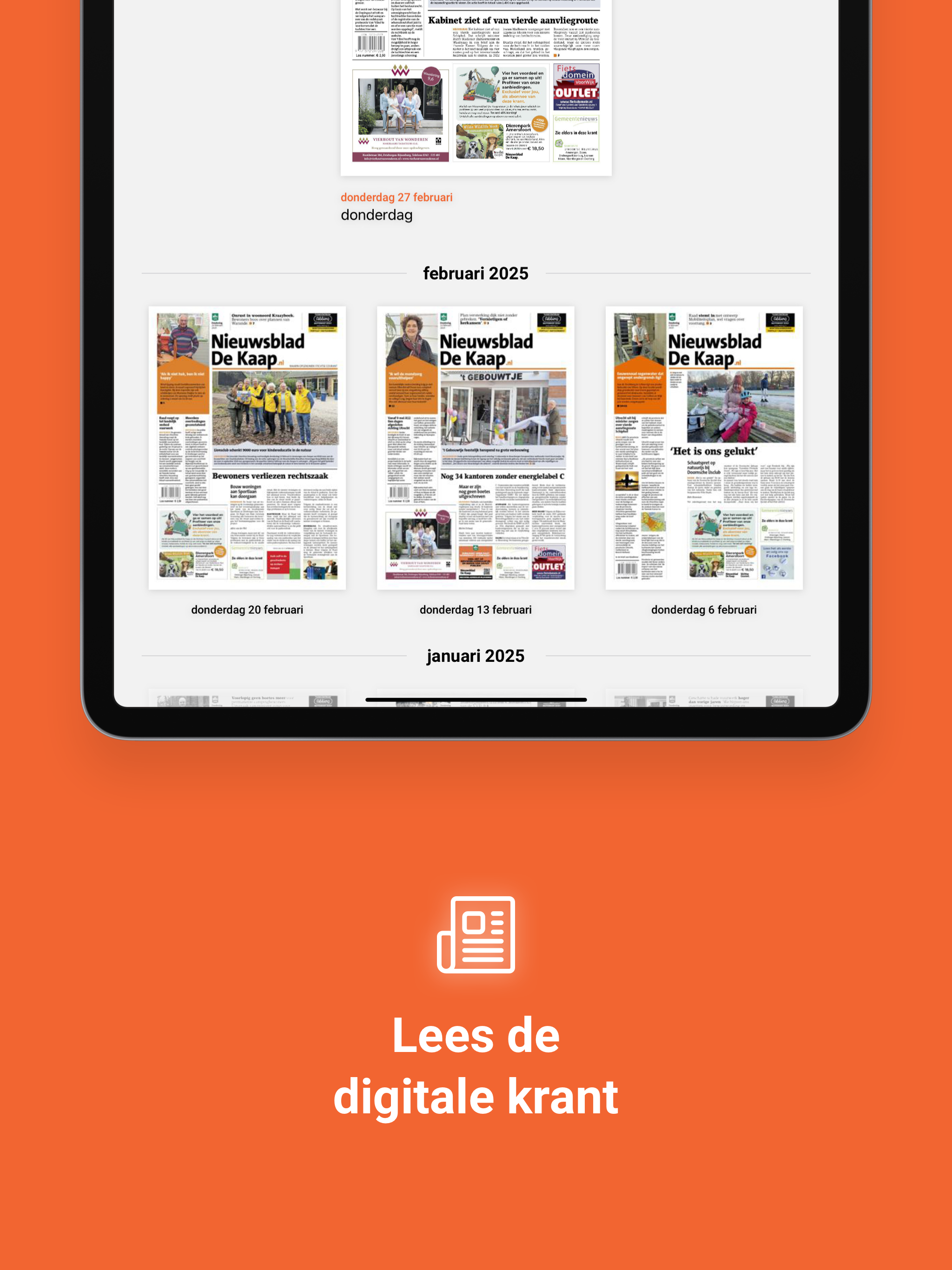 Nieuwsblad De Kaap