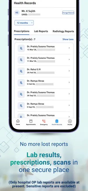 Aster Health iPhone screenshot 4