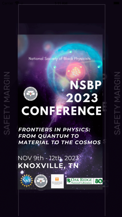 NSBP Conference Screenshot