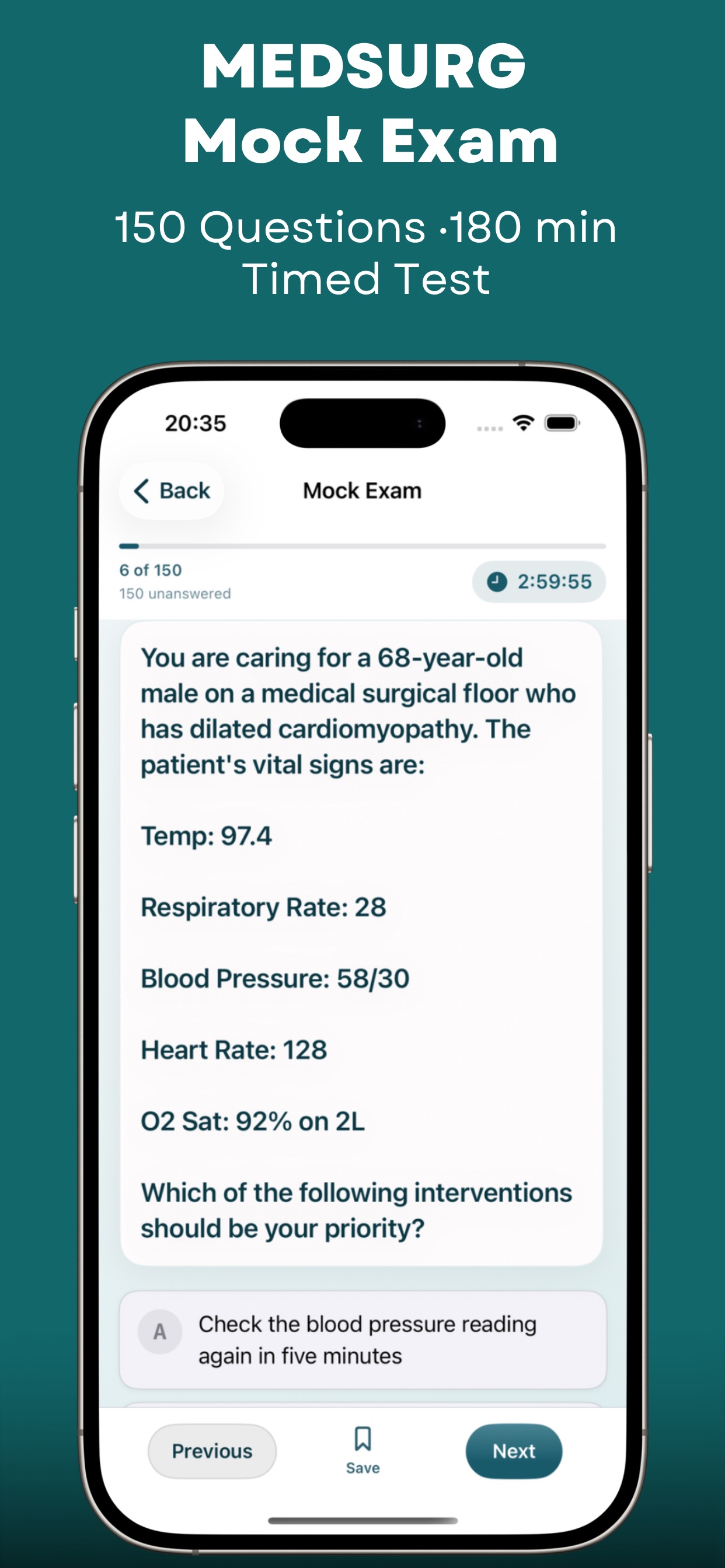 Screenshot 5 of MEDSURG Exam Prep 2026 Pocket