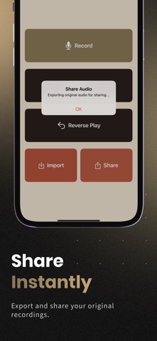 Reverso - Play Reverse Audio screenshot
