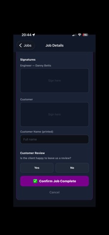 TradeOS Engineer screenshot