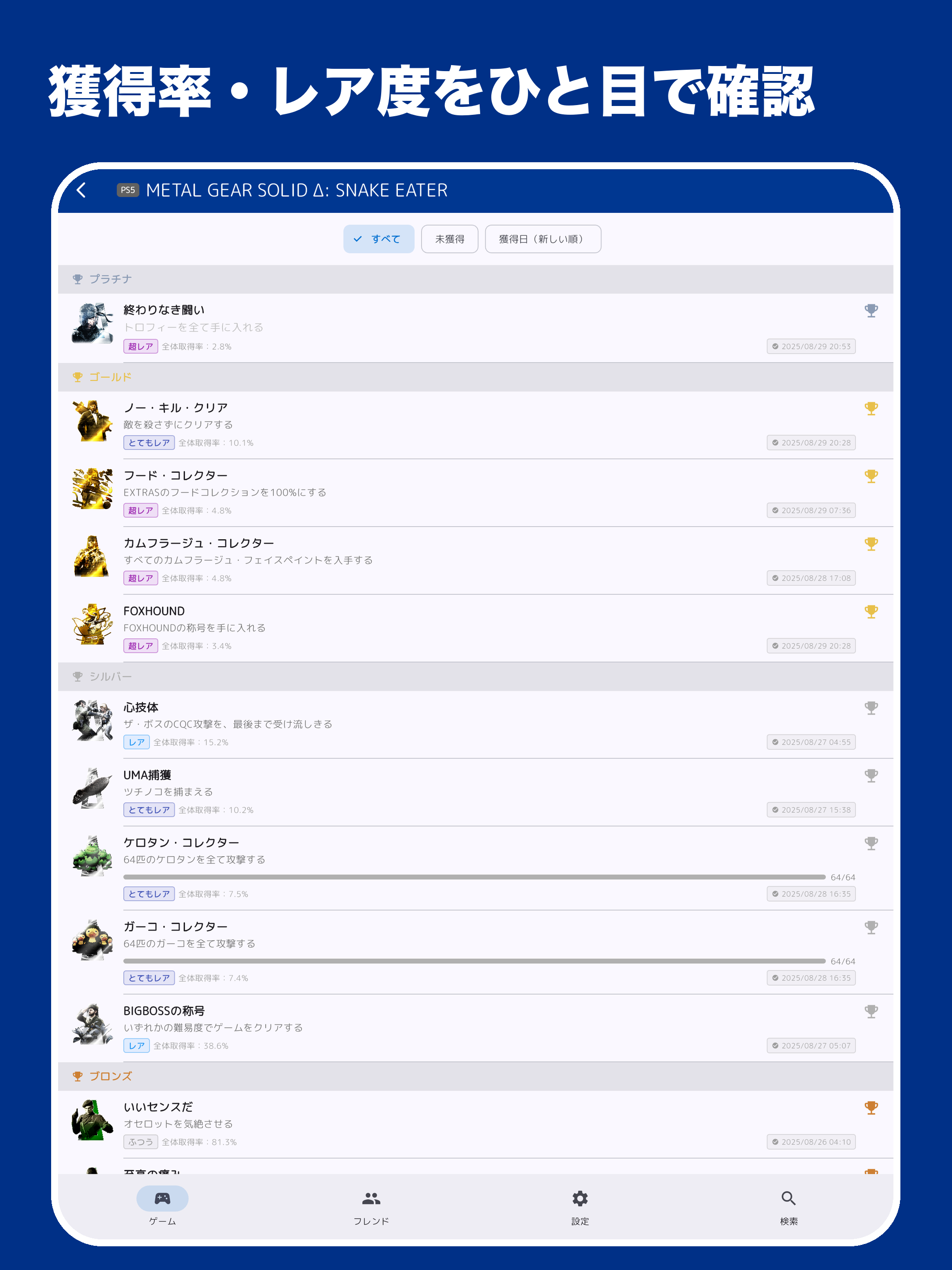 TrophyLog - Trophy Manager