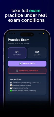 Papagei - German B1/B2 Exams iPhone screenshot