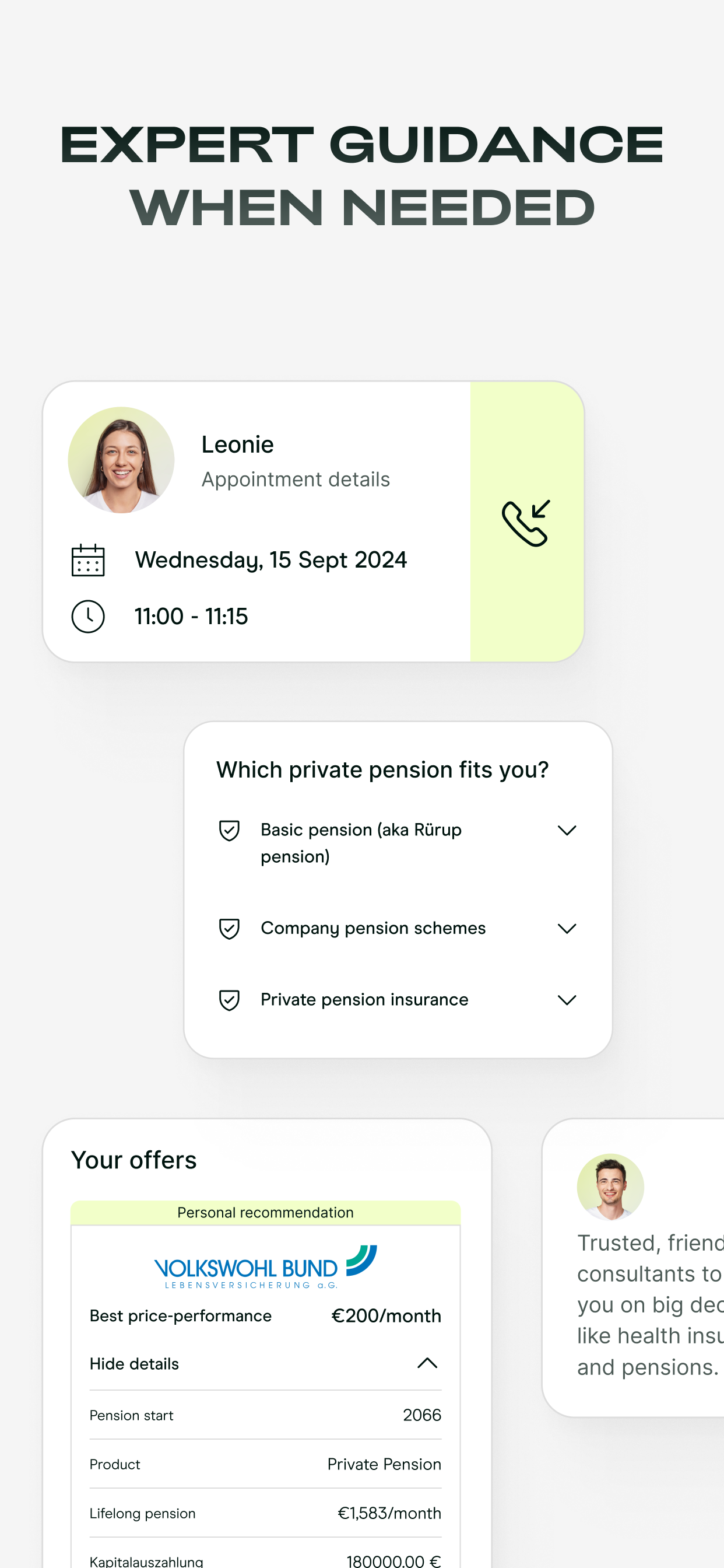 Getsafe: Insurance & Pension