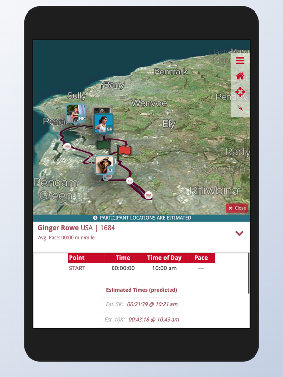 Run 4 Wales iPad screenshot 4 - Sports app