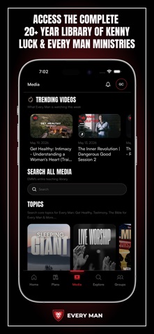Every Man Ministries iPhone screenshot