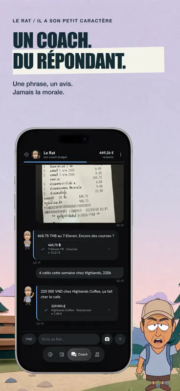 Le Rat : Budget & Dépenses screenshot 3 of 6