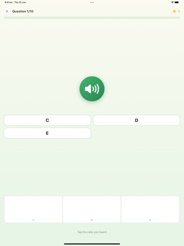PitchSprout iPad screenshot