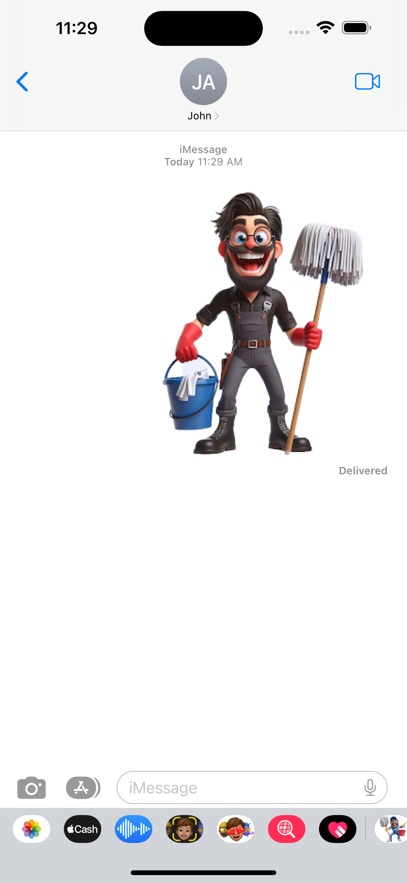 Janitor Stickers