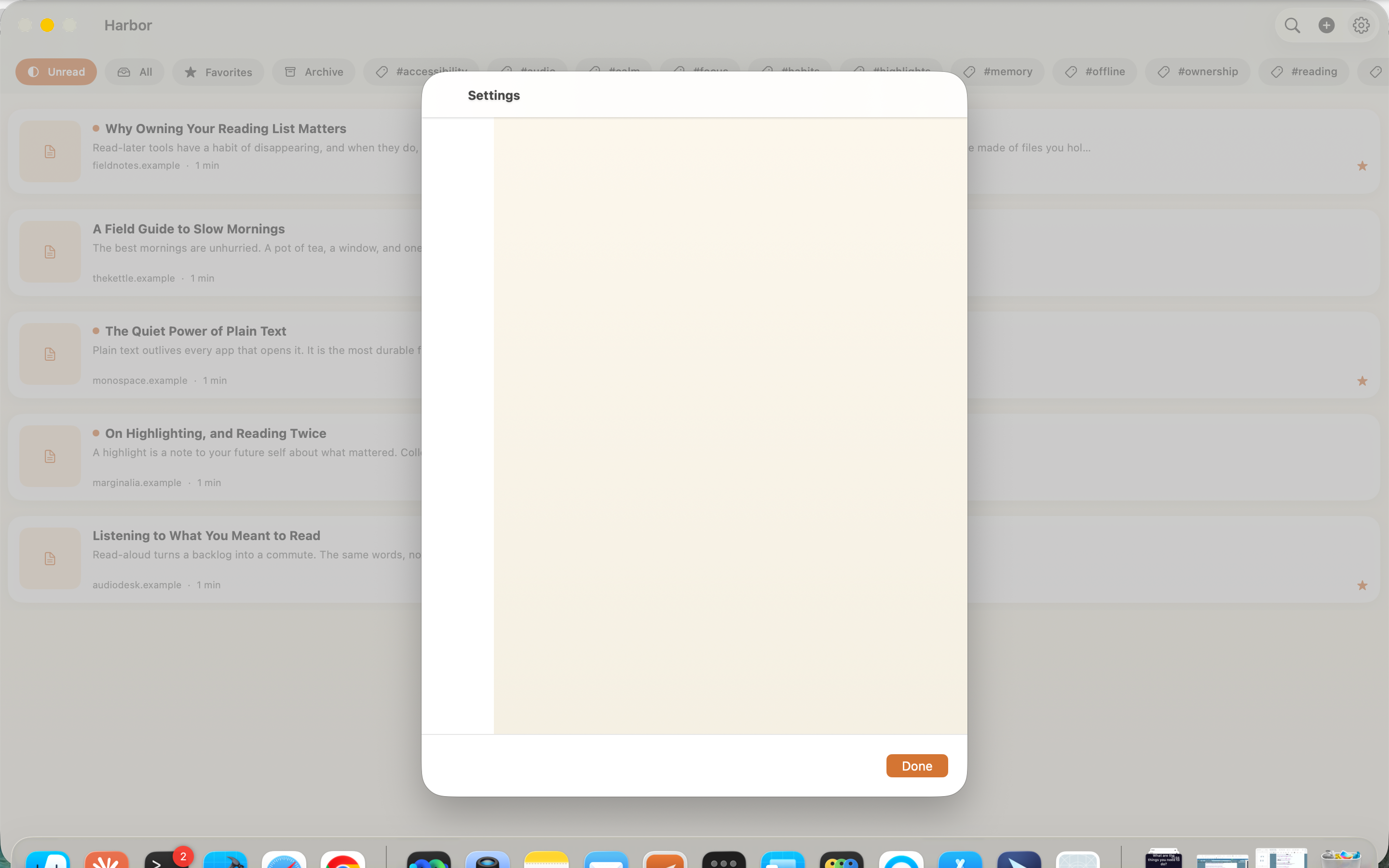 Harbor: Read Later, Yours screenshot 13