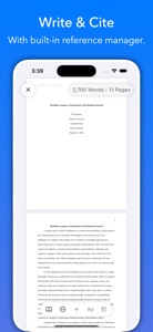 Essayist: Academic Writing App screenshot #1 for iPhone