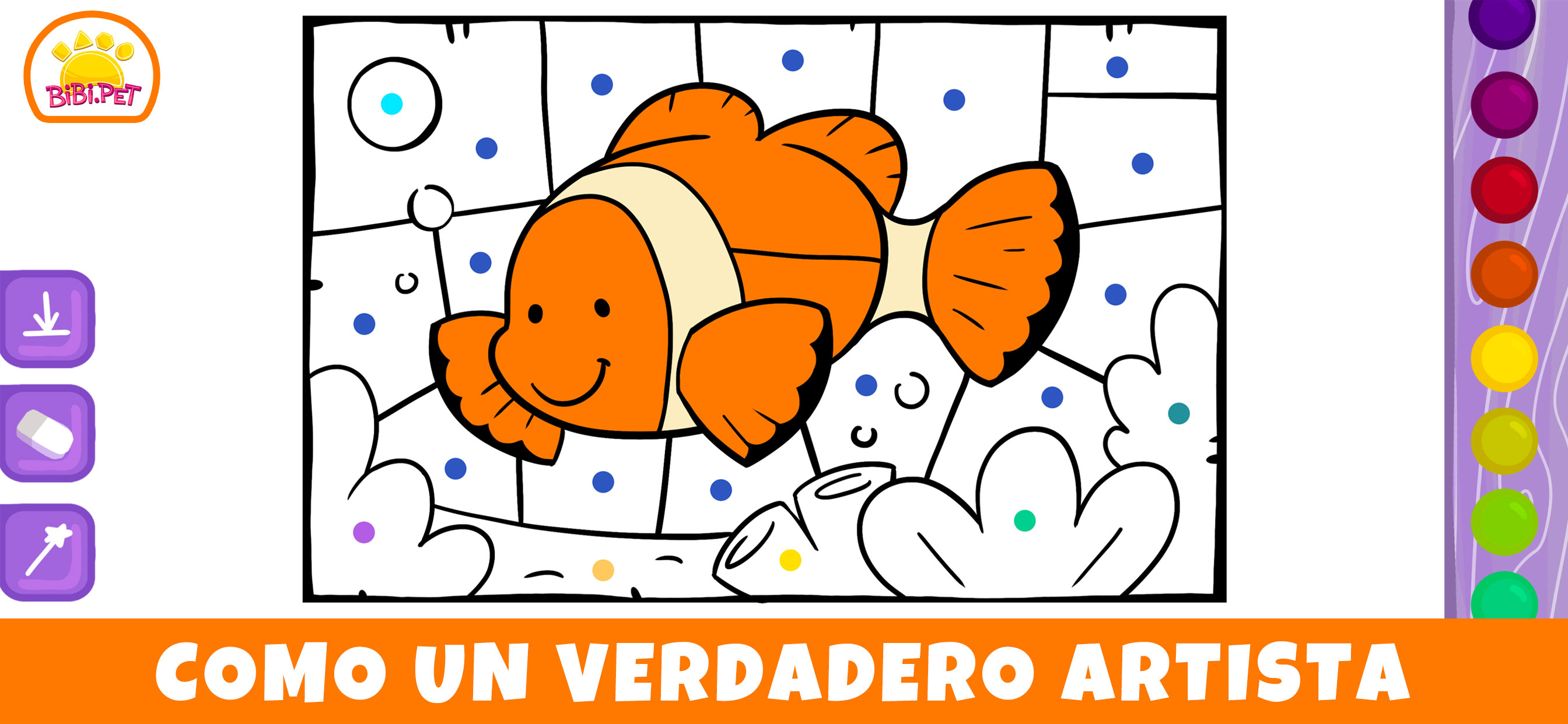 Bibi Colorear y Pintar niños