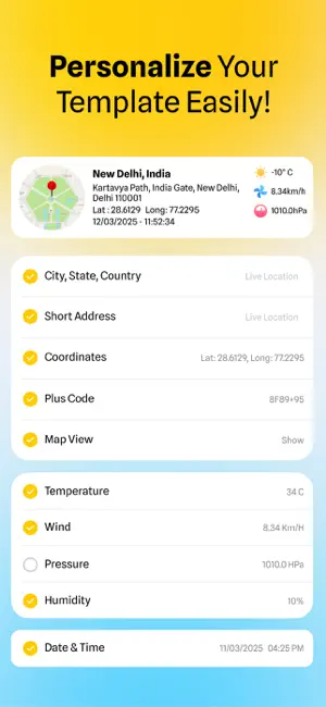MapCam - GPS Map Camera screenshot 3