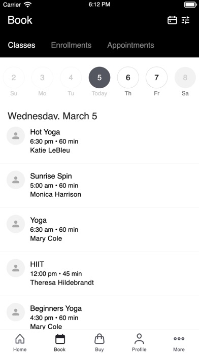 Harrison Fitness Screenshot 2 - AppWisp.com Harrison Fitness Screenshot 2 - AppWisp.com