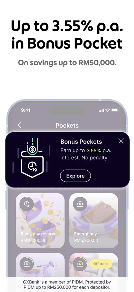 GXBank screenshot 3