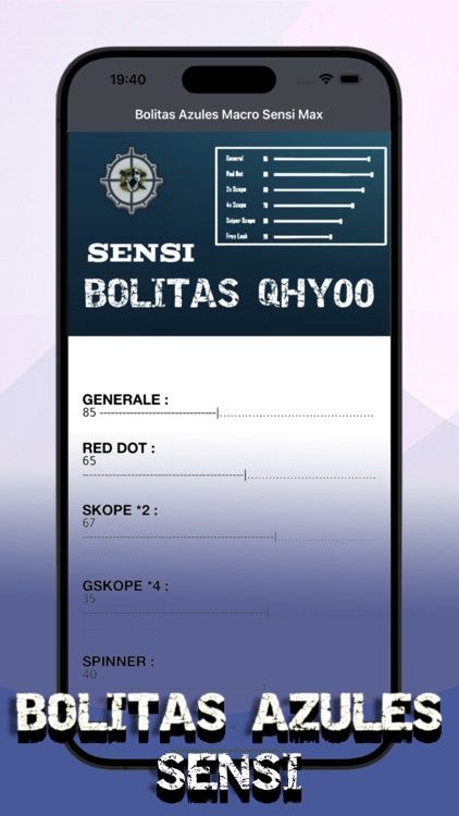 Bolitas Azules Macro-Sensi Max screenshot-5