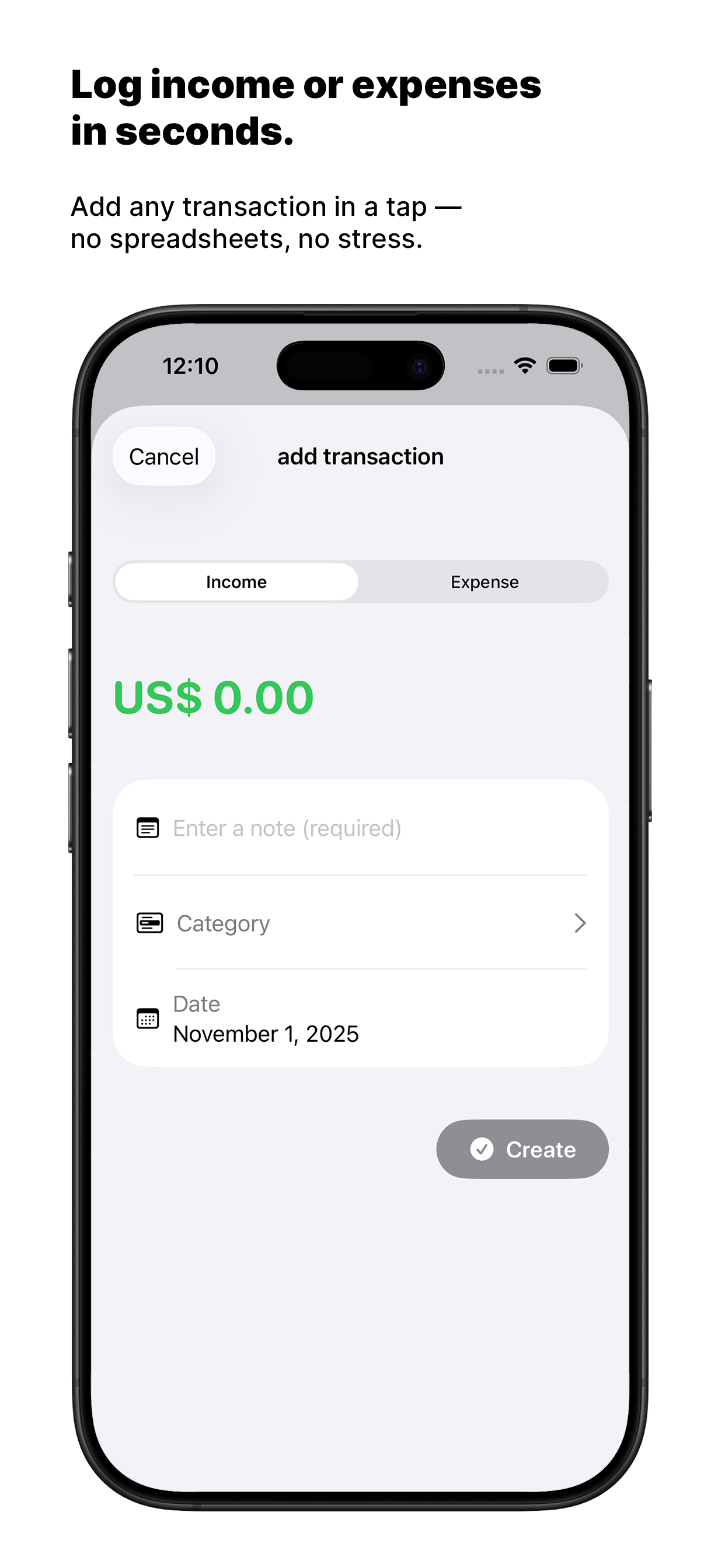 till - Money & Runway Tracker screenshot 3