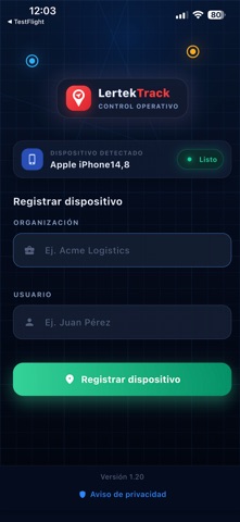 LertekTrack screenshot