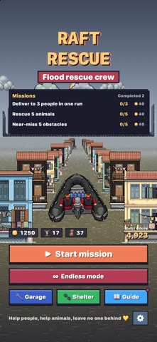 Raft Rescue: Flood Heroes screenshot 1