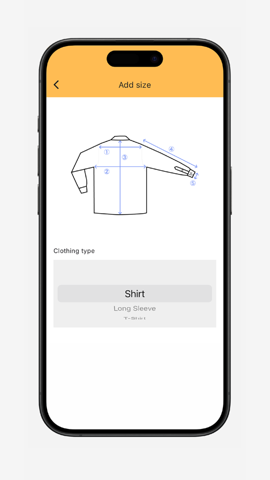 #1. MeasureNote Clothes Size App (iOS) Podle: ONTRAILS