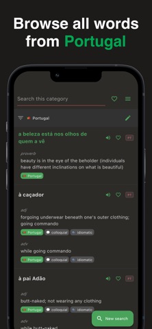Fado: Portuguese Dictionary Screenshot 3 of 5