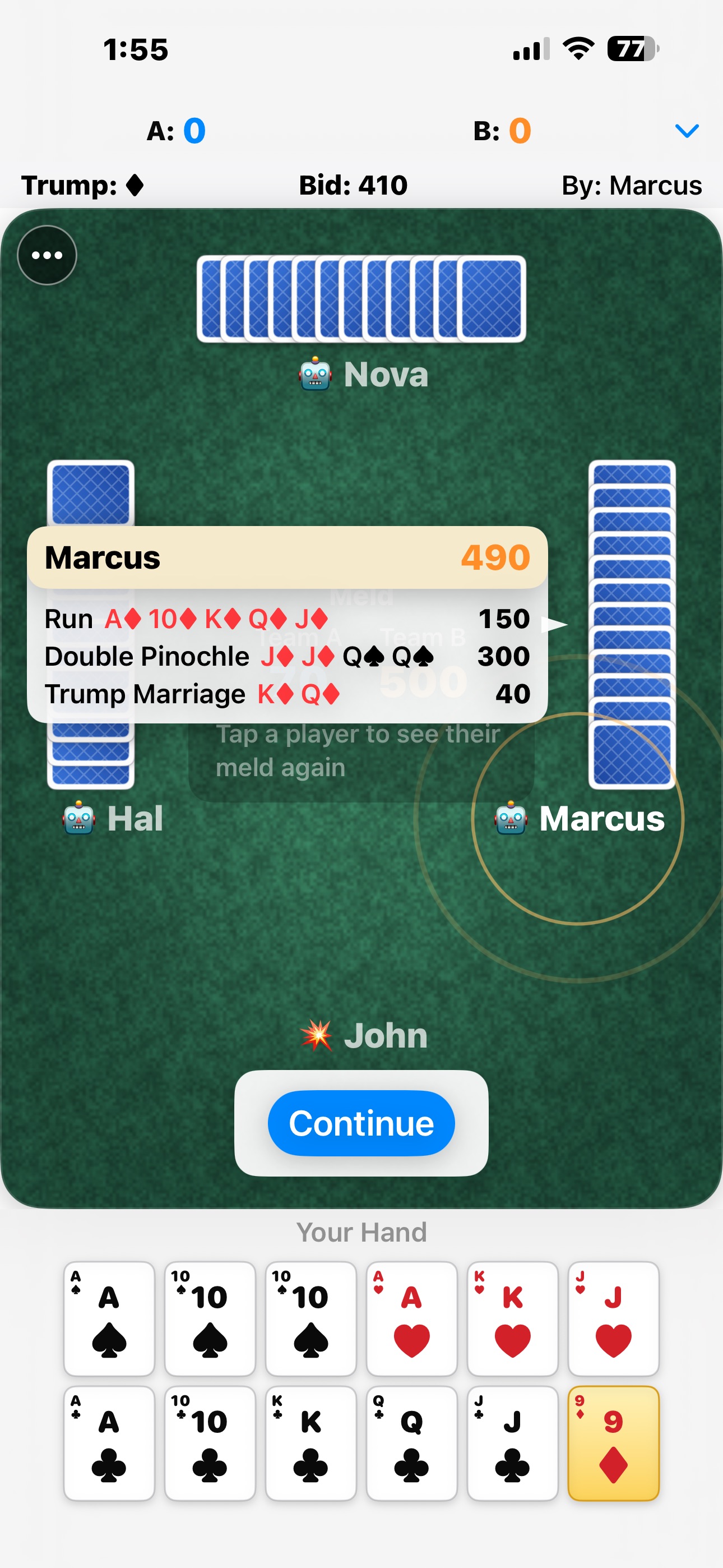 Screenshot 6 of Pinochle Night