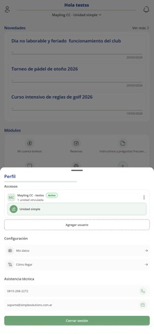 Mayling Club de Campo iPhone screenshot 2